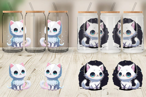 Glass Can Wraps Sublimation artnoy 