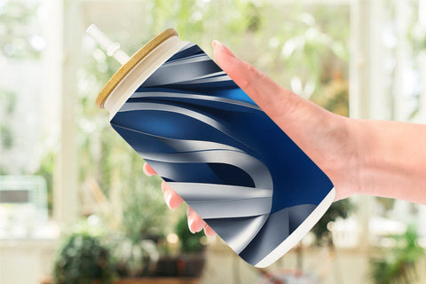 Glass Can Wraps Sublimation artnoy 