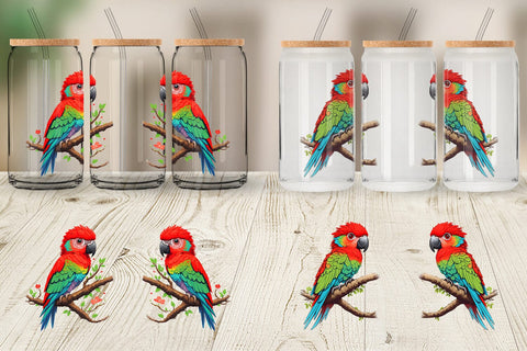 Glass Can Wraps Sublimation artnoy 