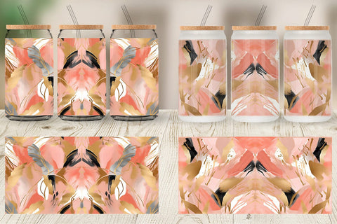 Glass Can Wraps Sublimation artnoy 