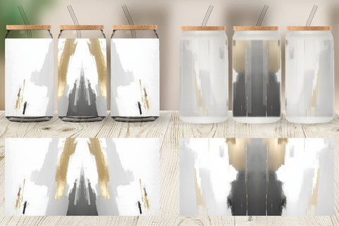 Glass Can Wraps Sublimation artnoy 