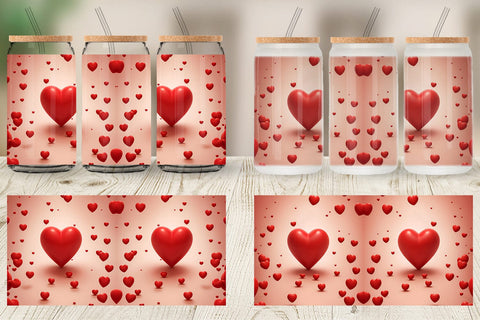 Glass Can Wraps Sublimation artnoy 