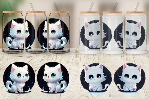 Glass Can Wraps Sublimation artnoy 