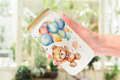 Glass Can Wraps Sublimation artnoy 