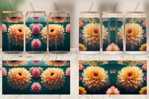 Glass Can Wraps Sublimation artnoy 