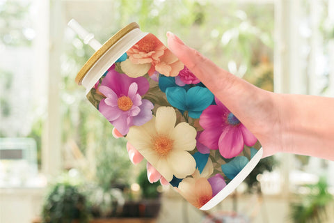 Glass Can Wraps Sublimation artnoy 