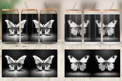 Glass Can Wraps Sublimation artnoy 