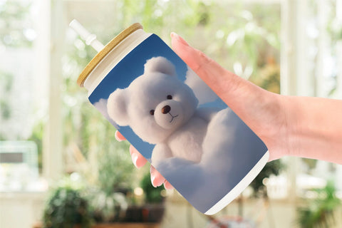 Glass Can Wraps Sublimation artnoy 