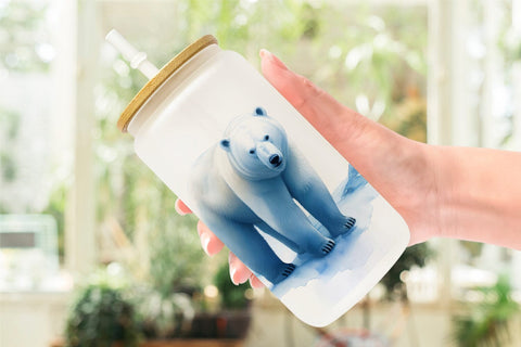 Glass Can Wraps Sublimation artnoy 