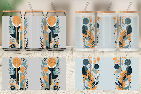 Glass Can Wraps Sublimation artnoy 