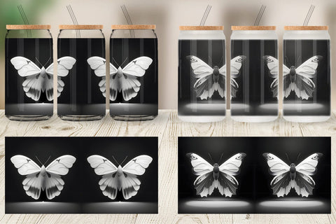 Glass Can Wraps Sublimation artnoy 