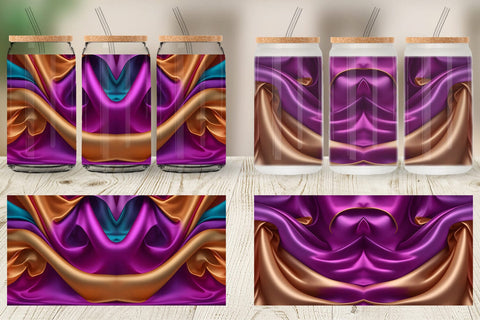 Glass Can Wraps Sublimation artnoy 