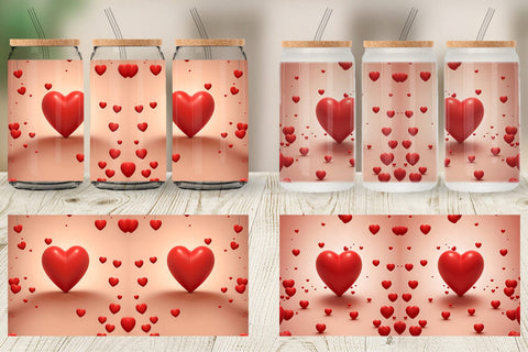 Glass Can Wraps Sublimation artnoy 