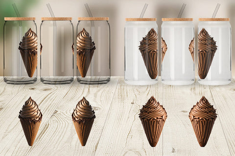 Glass Can Wraps Sublimation artnoy 