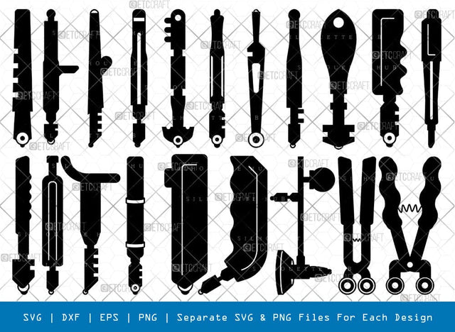 Glass Cutter Silhouette, Glass Cutter SVG, Cutting Tool Svg, Glass Cutter Blade Svg, Glass Cutter Bundle, SB00945 SVG ETC Craft 