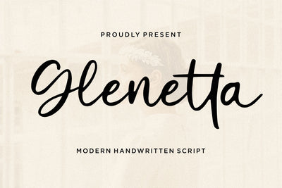 Glenetta Font Qwrtype Foundry 