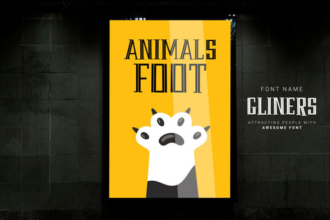 Gliners Font Dumadistyle 