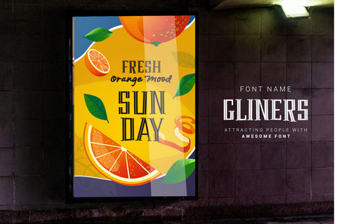 Gliners Font Dumadistyle 