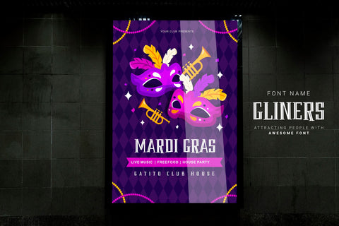 Gliners Font Dumadistyle 