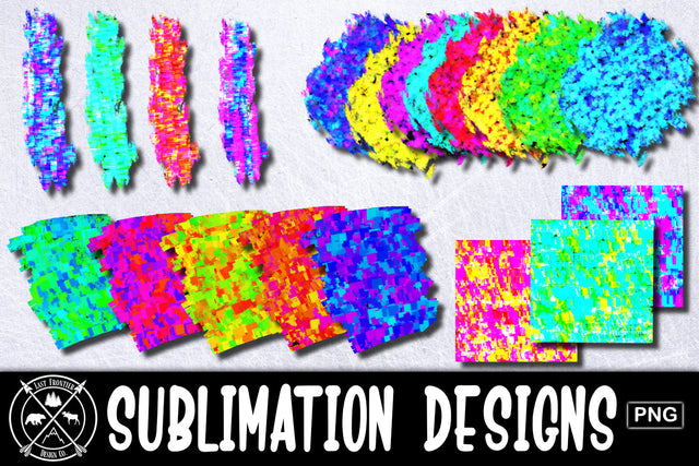 Glitch Sublimation Bundle|Sublimation PNG Sublimation Last Frontier Design Co. 
