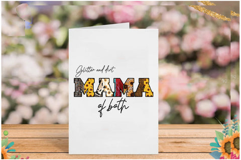 Glitter and Dirt Mama Sublimation Sublimation Jagonath Roy 