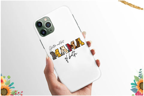 Glitter and Dirt Mama Sublimation Sublimation Jagonath Roy 