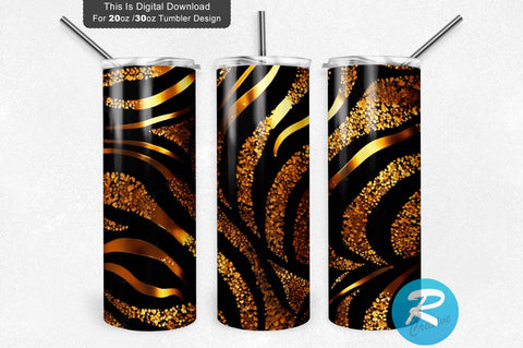 Glitter Animal Print Leopard 20 oz / 30 oz Tumbler PNG Sublimation Regulrcrative 