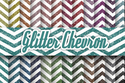 Glitter Chevron Textures Digital Paper Sublimation Old Market 