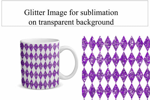 Glitter Diamond Sublimation Mug Wrap Bundle. 5 colors Sublimation Digital Honeybee 