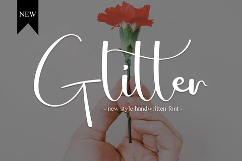 Glitter Font Erik Studio 