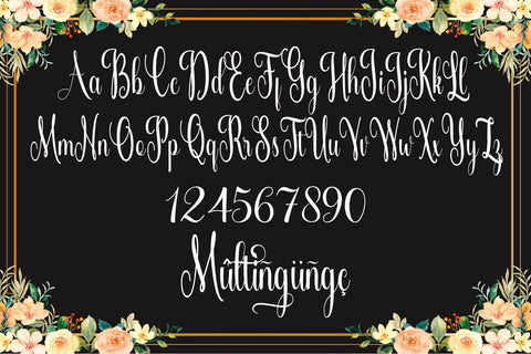 Glitter Font Rtceative 