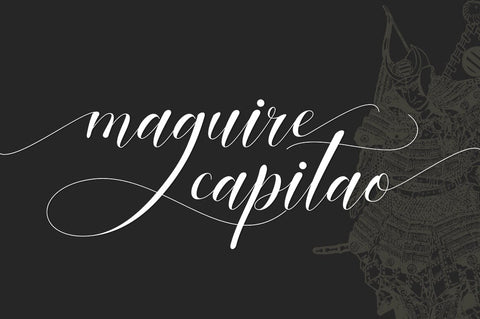 Glitter Font Studio Natural Ink 