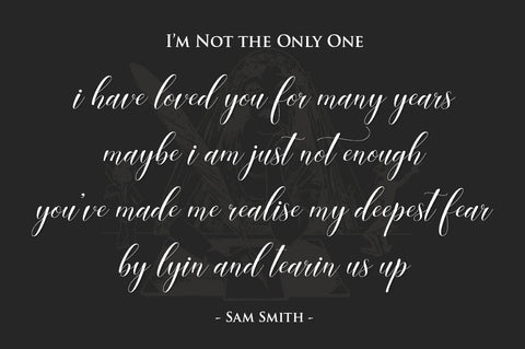 Glitter Font Studio Natural Ink 