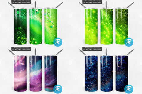 Glitter Holographic Png Tumbler Bundle Sublimation Regulrcrative 