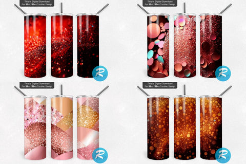 Glitter Holographic Png Tumbler Bundle Sublimation Regulrcrative 