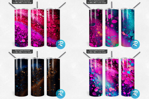 Glitter Holographic Png Tumbler Bundle Sublimation Regulrcrative 