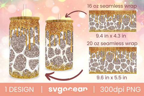 Glitter Libbey Wrap PNG | PNG | 16 Oz | 20 Oz Libbey Glass SVG SvgOcean 