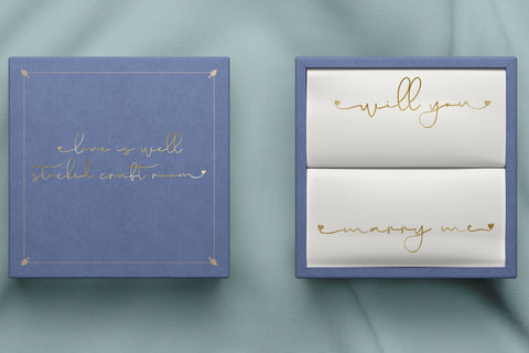 Glitter liefde - svg font Font letterbeary 