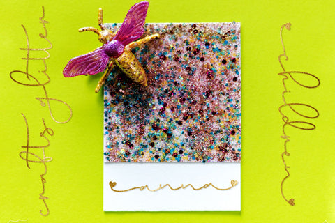 Glitter liefde - svg font Font letterbeary 