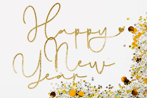 Glitter liefde - svg font Font letterbeary 