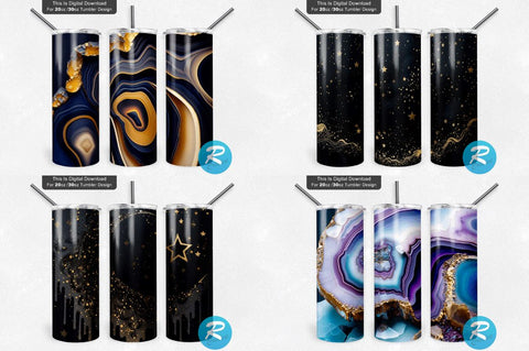 Glitter Marble Splashes Bundle Sublimation Regulrcrative 