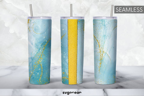 Glitter Marble Tumbler | PNG Bundle | Tumbler 20oz Sublimation SvgOcean 