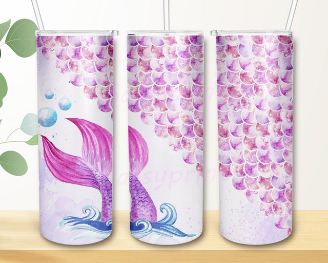 Glitter Mermaid Scales Tail 20oz Skinny Tumbler Png, Mermaid Tumbler, Mermaid Gift, Loves Mermaids, Mermaid Life, Mermaid Scales Sublimation sassyprint 