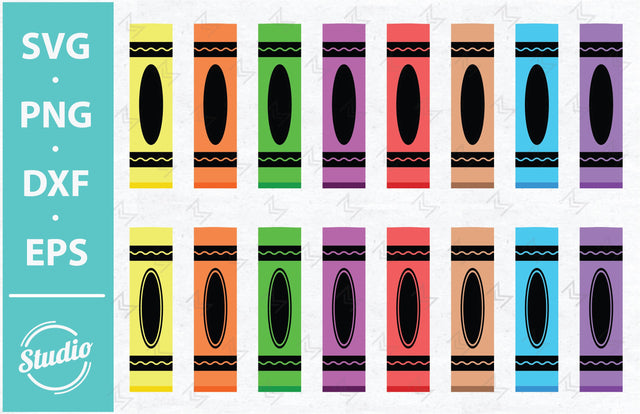 Glitter Pen Wraps svg, Pen Wraps Patterns svg, crayon glitter pen wraps svg, teacher glitter pen wraps, display card svg, pen display card svg, Pen Box Template SVG SailorMoonDigitals 