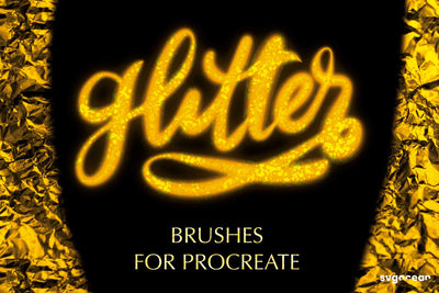 Glitter Procreate Brushes SVG SvgOcean 