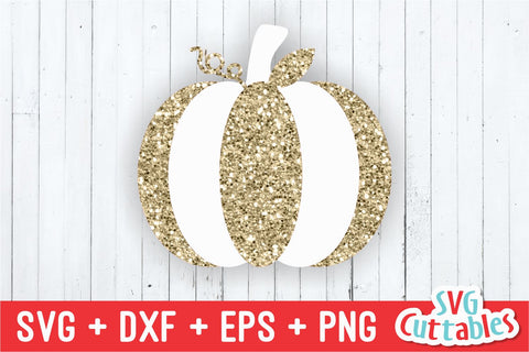 Glitter Pumpkin Svg Cuttables 