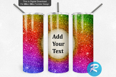 Glitter Red 20 oz / 30 oz Tumbler PNG Sublimation Regulrcrative 