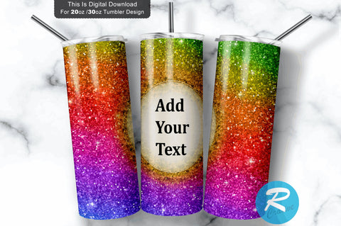 Glitter Red 20 oz / 30 oz Tumbler PNG Sublimation Regulrcrative 