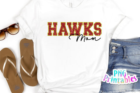 Glitter Sport Alphabet png - Red and Yellow Alphabet - png Print File For Sublimation Or Print - Distressed - Download Sublimation Svg Cuttables 