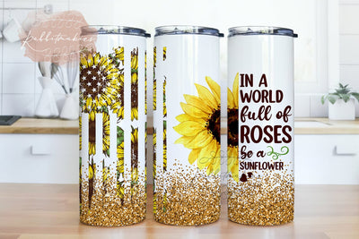 Glitter sunflower skinny tumbler 20oz , Instant download, Sunflower tumbler sublimation, Sunflower clipart, Sunflower png Sublimation Rabbitmakies 